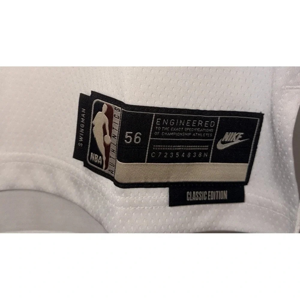 XXL (56) Nike Dri Fit Lakers Classic Edition Swingman Blank retail $120